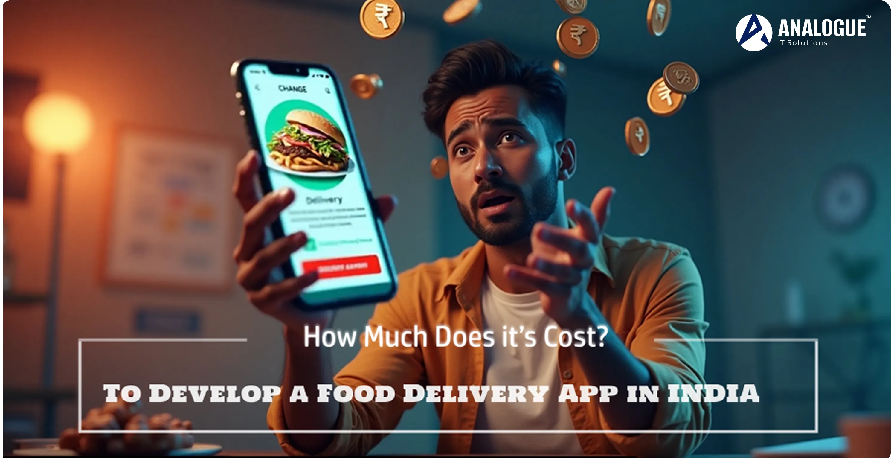 How Much Does It Cost to Develop a Food Delivery App in India?