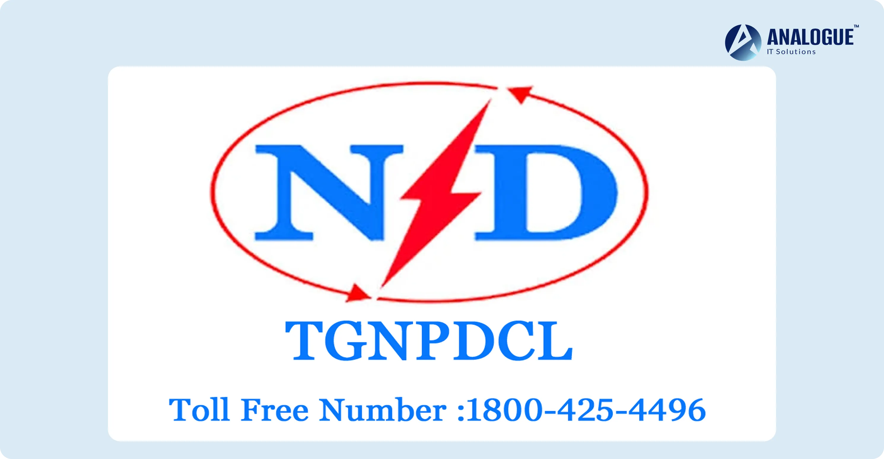TGNPDCL Customer Care & Electricity Toll-Free Number