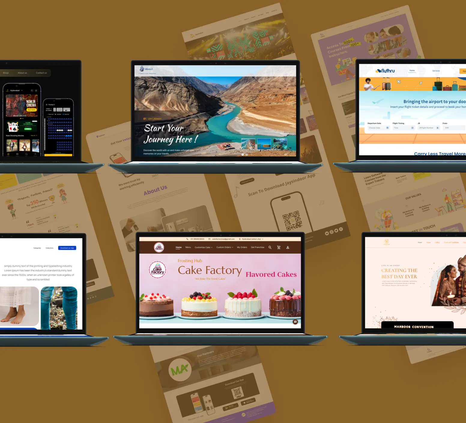 Website Development illustration